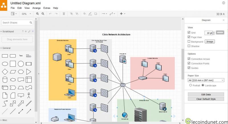 Schema avec Draw.io