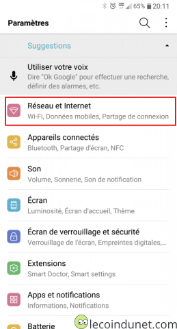 Android - Réseau et internet