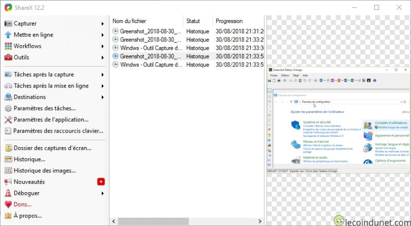 ShareX : le logiciel de capture d'écran le plus complet
